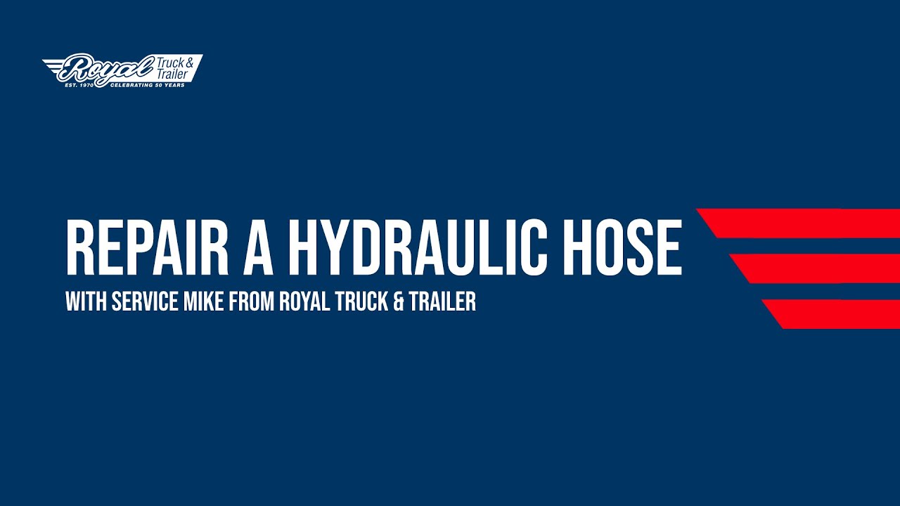 Repair A Hydraulic Hose with Service Mike