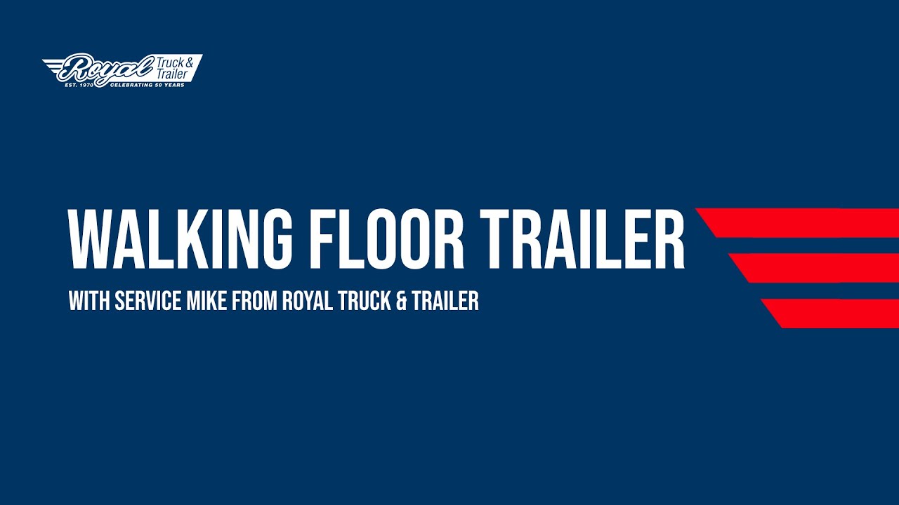 Walking Floor Trailer with Service Mike