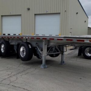 2026 MAC Flatbed Trailer 8-Axle 50' x 102" Lumber Hauler for sale at Royal Truck & Utility Trailer