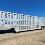 Used 2004 Wilson Silverstar Livestock Trailer, unit 527589, at Royal Truck & Utility Trailer