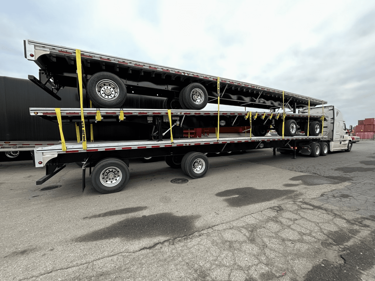 The MAC Combo Flatbed Trailer