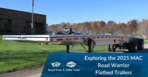 2025 MAC Flatbed Trailer from Royal Truck & Utility Trailer.