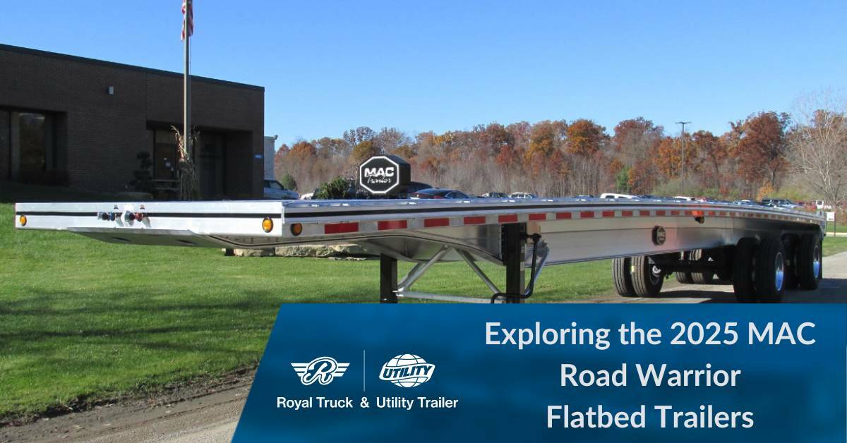 2025 MAC Flatbed Trailer from Royal Truck & Utility Trailer.