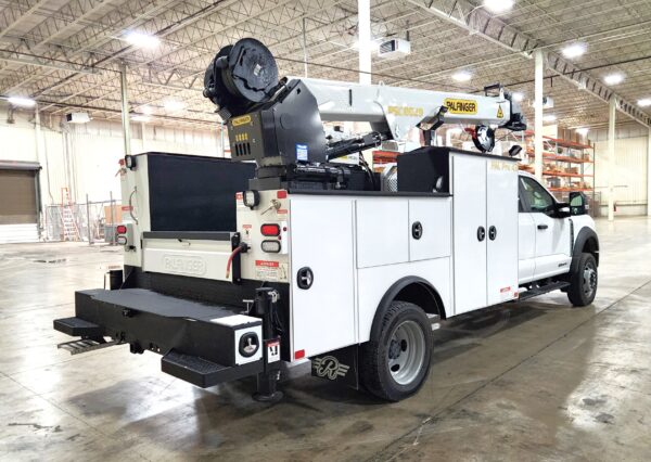 2024 F-550 Super Cab with Palfinger PAL PRO 43-11 Field Service Crane Body - Image 6