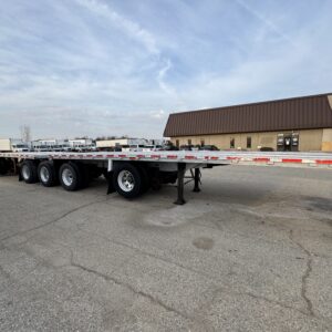 Used 2011 Reitnouer 7-Axle B-Train Flatbed Trailer, unit 023592, at Royal Truck & Utility Trailer