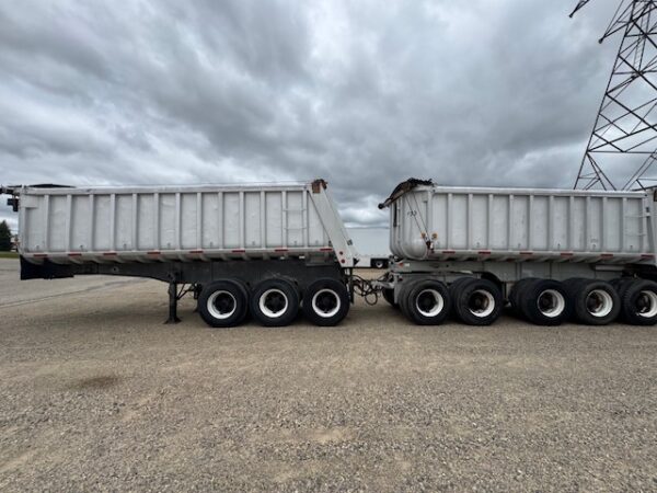 1990 Fruehauf Aluminum Dump | Triple 10 | Used | 033603 / 033503 - Image 3