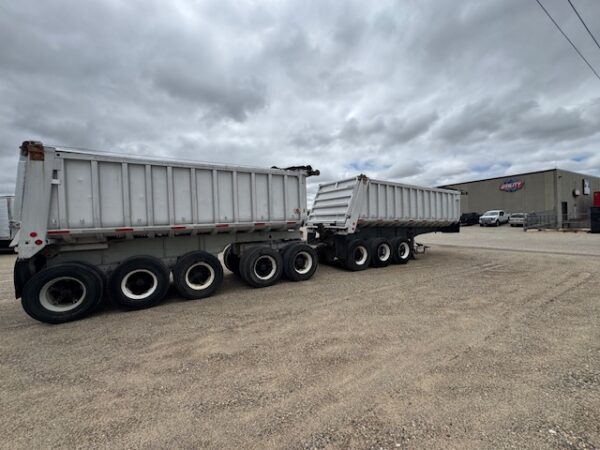 1990 Fruehauf Aluminum Dump | Triple 10 | Used | 033603 / 033503 - Image 4