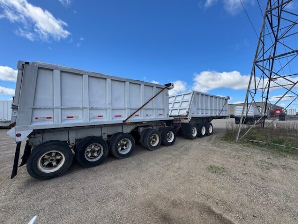 1990 Fruehauf Aluminum Dump | Triple 10 | Used | 033603 / 033503 - Image 9