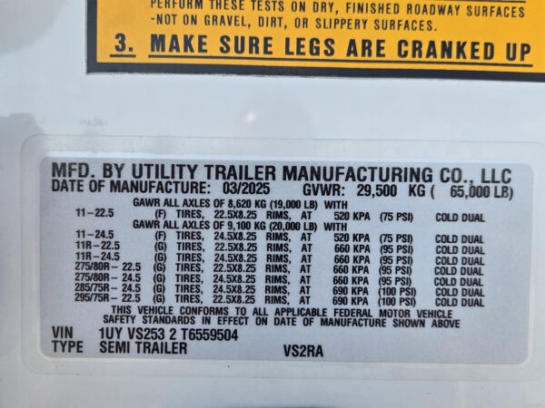 2026 Utility Reefer | Royal PLUS w/ Carrier X7500 Reefer 09