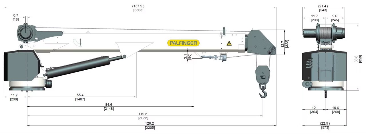 2026 Palfinger | Crane | PSC6025 - Image 3