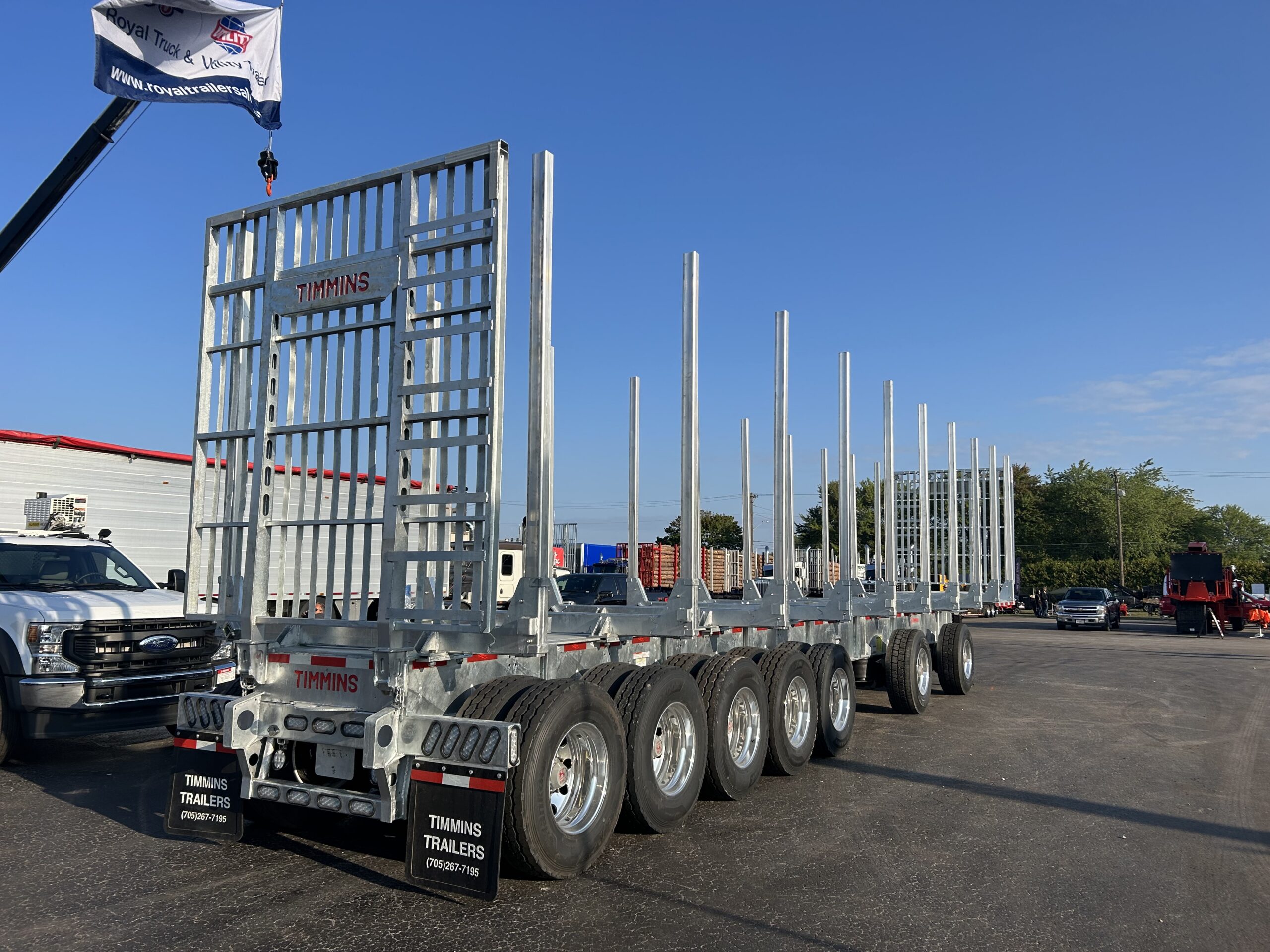 2027 Timmins Logging Trailer | 7-Axle | 004096