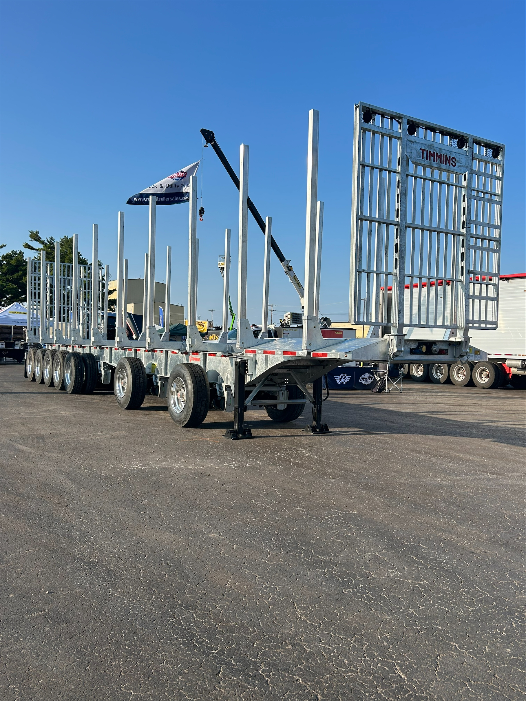 2027 Timmins Logging Trailer | 7-Axle | 004096 - Image 4